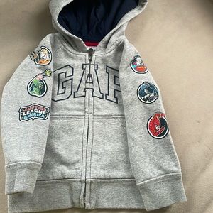 Zip up Gap DC hoodie jacket